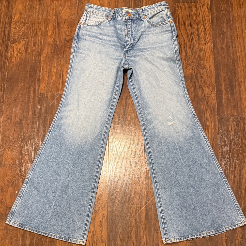 Wrangler Light Blue Flare Jeans